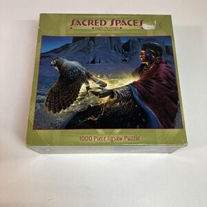 NIGHT MESSENGER Sacred Spaces Puzzle 1000 Pieces Ceaco 2005 NEW Sealed